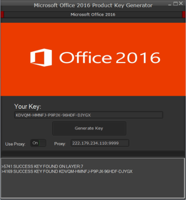 Klucz do Microsoft Office 2016