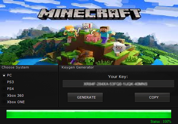 Klucz do Minecrafta