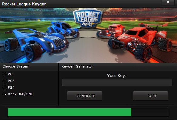 Generator kluczy do Rocket League