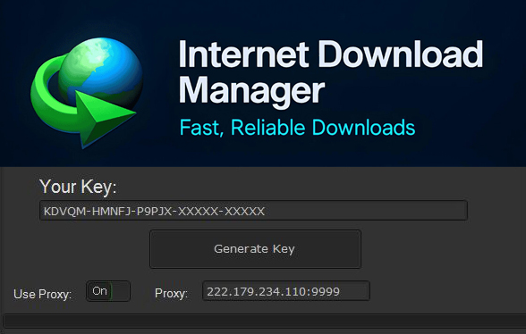 Klucz do Internet Download Manager